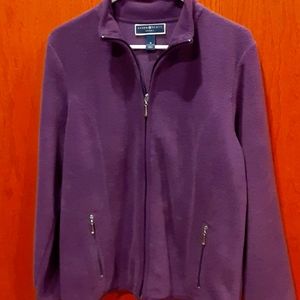 Karen Scott sport coat size medium color plum like new